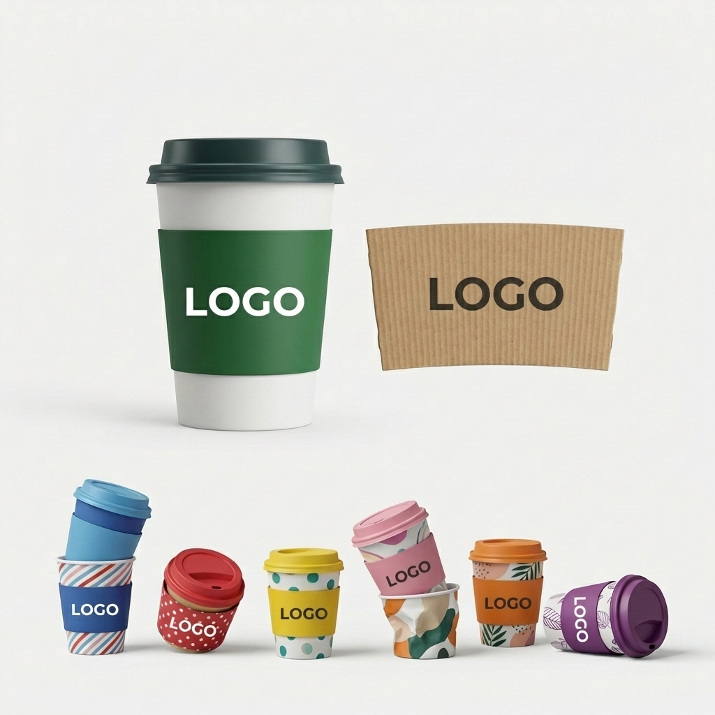 Custom Printed Multi-Color Insulating Cup Sleeves