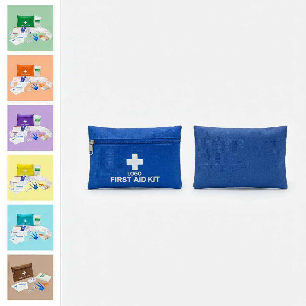 Customizable Mini First Aid Kit for Hiking, Camping & Safety Promotions