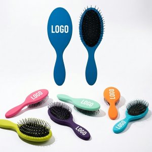 Compact Gentle Detangling Brush with Air Cushion for Wet or Dry Hair