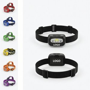 S500 Ultra-Bright 7-Mode Adjustable Headlamp with Interchangeable Black/White Headband