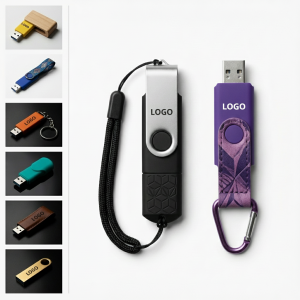 8GB Premium Mixed-Material USB Flash Drive Collection