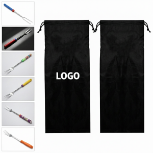 8-Pack Extendable Color-Coded Marshmallow Roasting Sticks