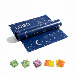 Constellation Print Glossy Gift Wrap Paper 30x20 Inches